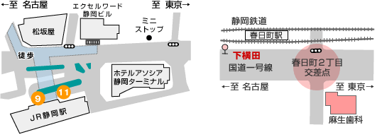 バスを利用する場合